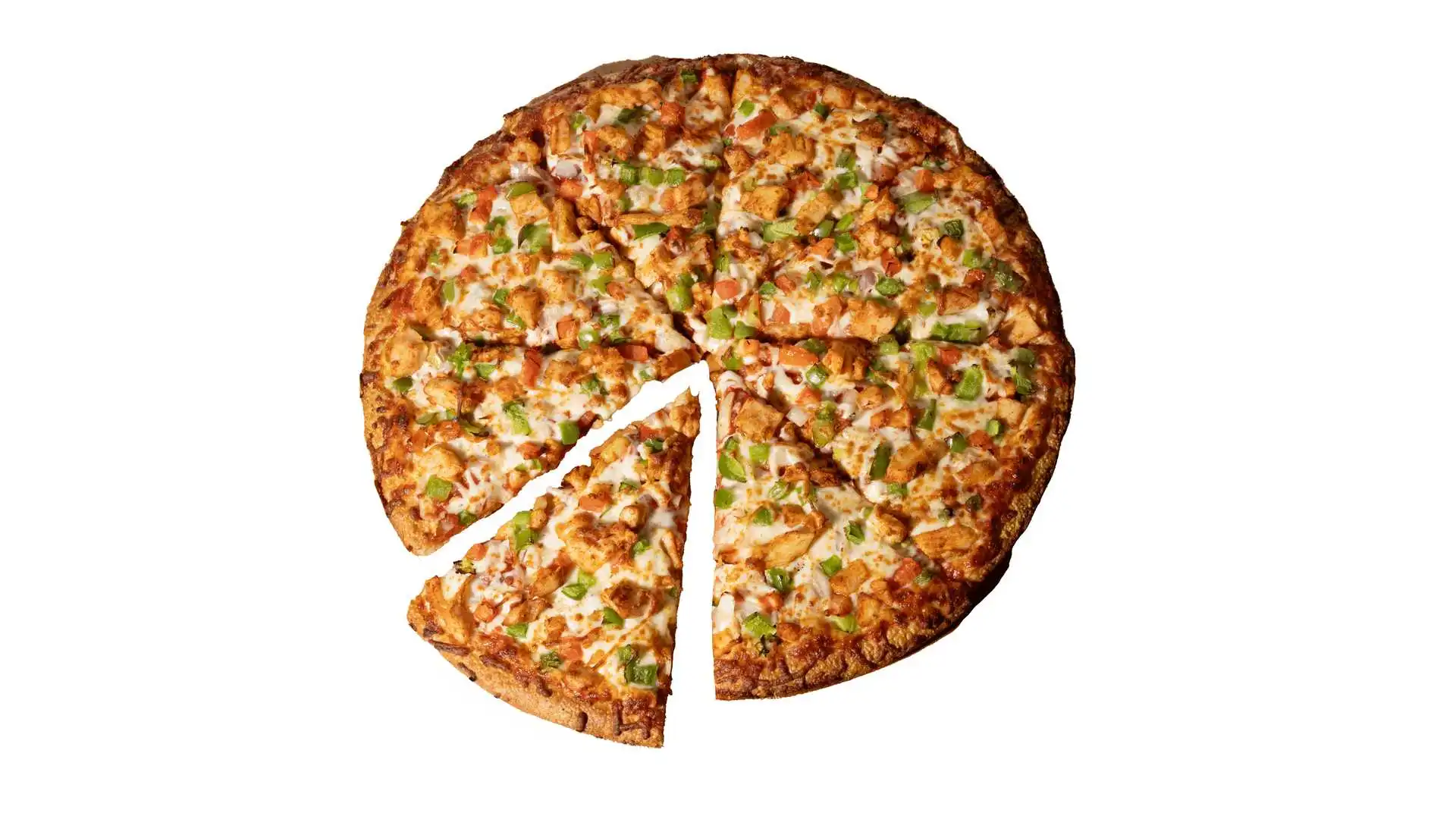 Butter Chicken Pizza at Pizza 64 Millwoods Edmonton