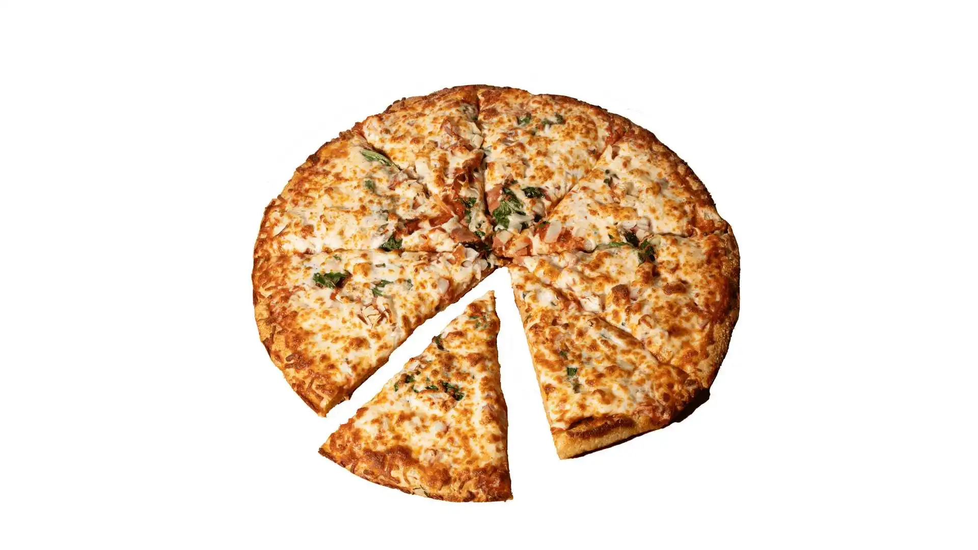 Parmesan Chicken Pizza at Pizza 64 Millwoods Edmonton